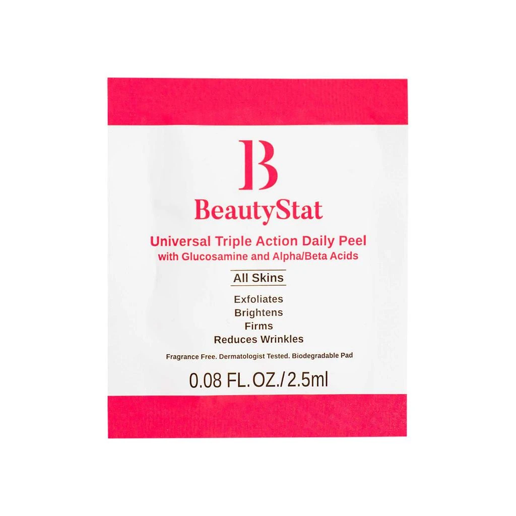 商品BeautyStat|Universal Triple Action Daily Peel with Glucosamine and AHAs/BHAs,价格¥219,第2张图片详细描述