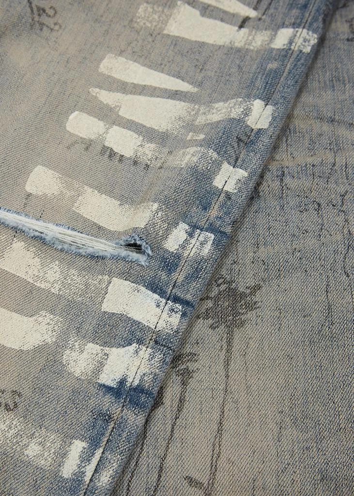 商品AMIRI|Military Stencil printed skinny jeans,价格¥5322,第5张图片详细描述