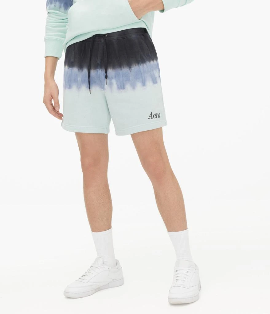 商品Aeropostale|Aeropostale Men's Logo Dip-Dye Fleece Shorts,价格¥79,第1张图片