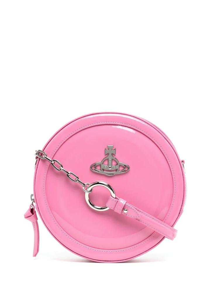ruby round crossbody bag pink商品第1张图片规格展示