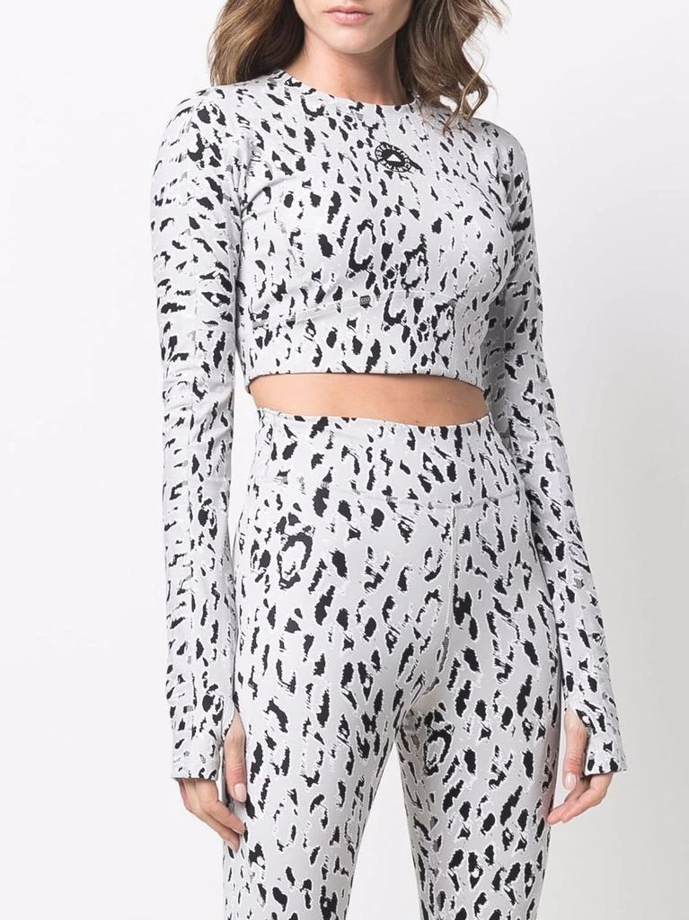 商品Adidas|ADIDAS BY STELLA MCCARTNEY - Recycled Polyester Crop Sweatshirt,价格¥437,第2张图片详细描述