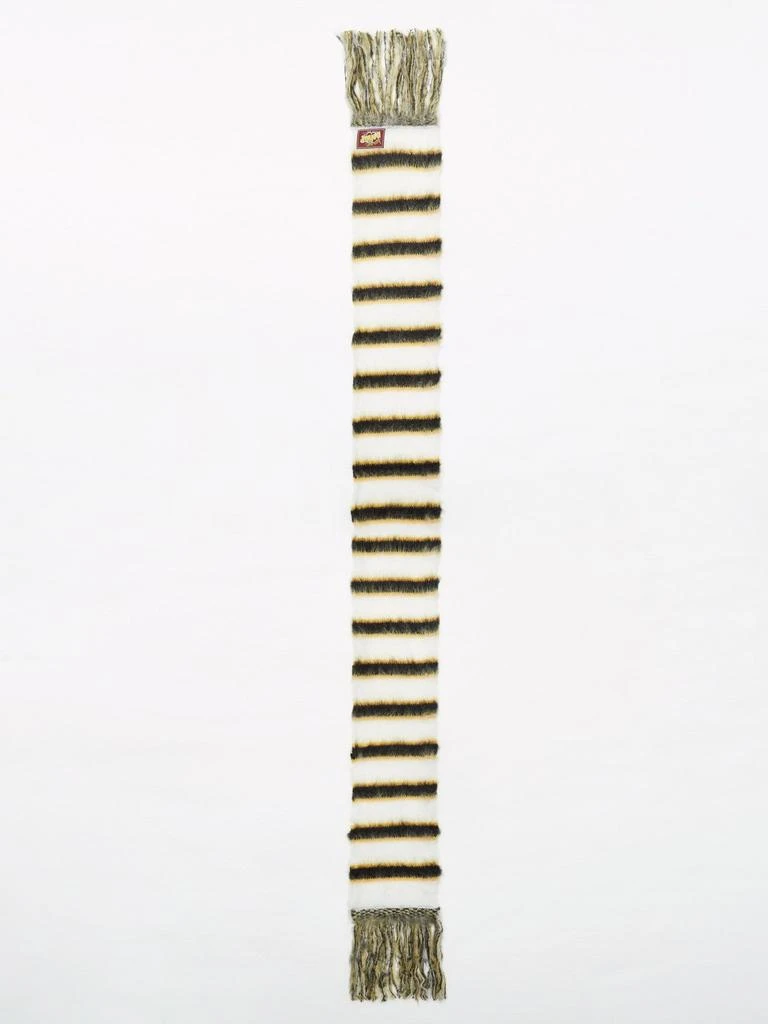 商品Marni|Striped mohair-blend scarf,价格¥1669,第3张图片详细描述
