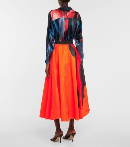 商品ROKSANDA|Tamarine high-rise printed maxi skirt,价格¥7242,第3张图片详细描述