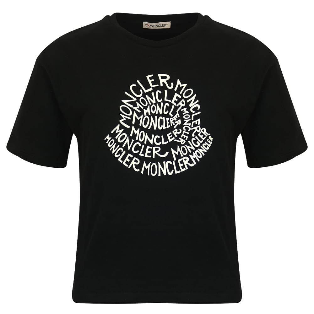 Logo Print Black T Shirt商品第1张图片规格展示