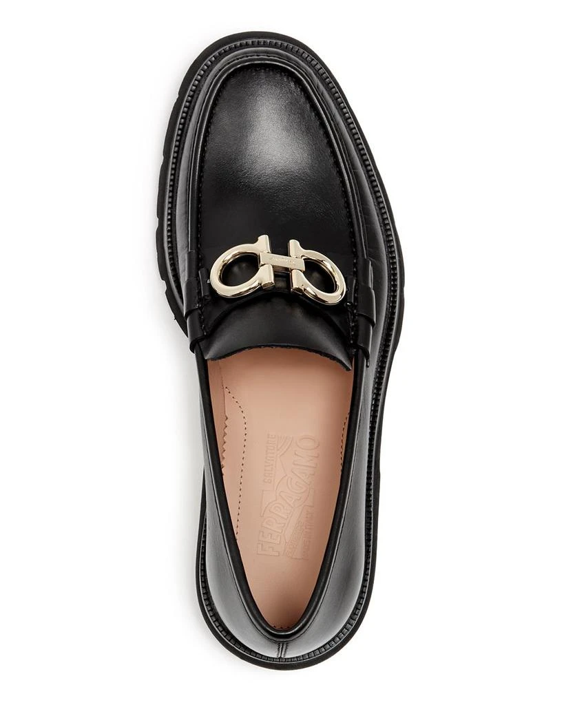 商品Salvatore Ferragamo|Men's Bleecker Leather Moc Toe Loafers,价格¥4074,第2张图片详细描述