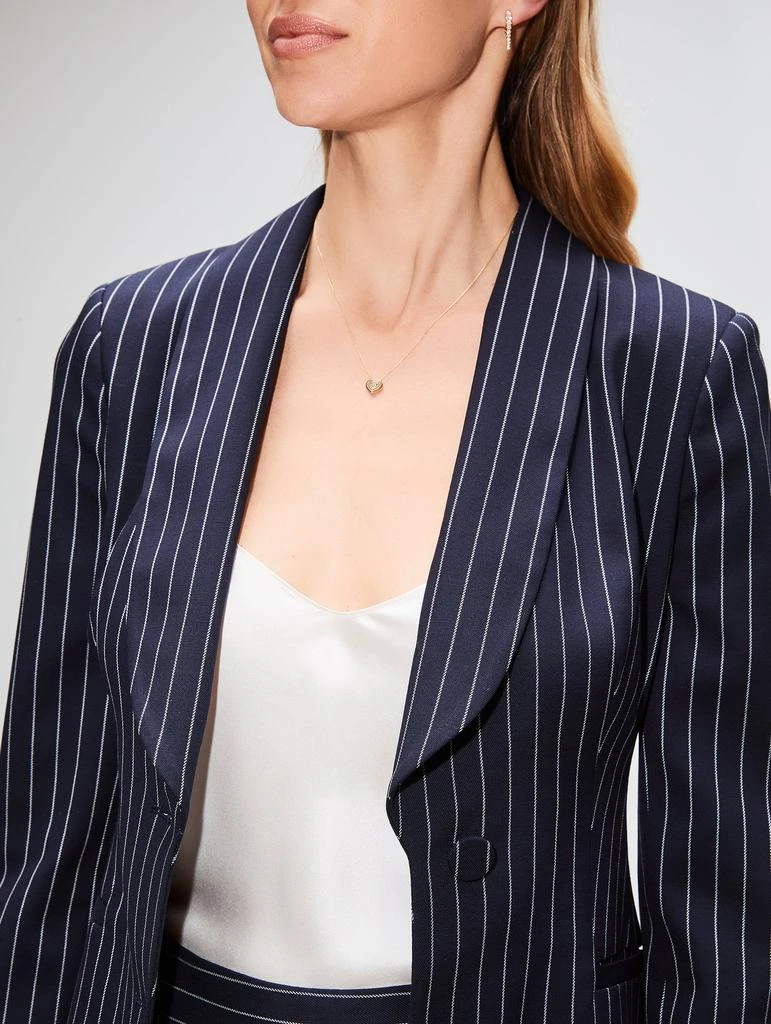 商品Carolina Herrera|Pinstripe Tuxedo Jacket,价格¥8774,第5张图片详细描述
