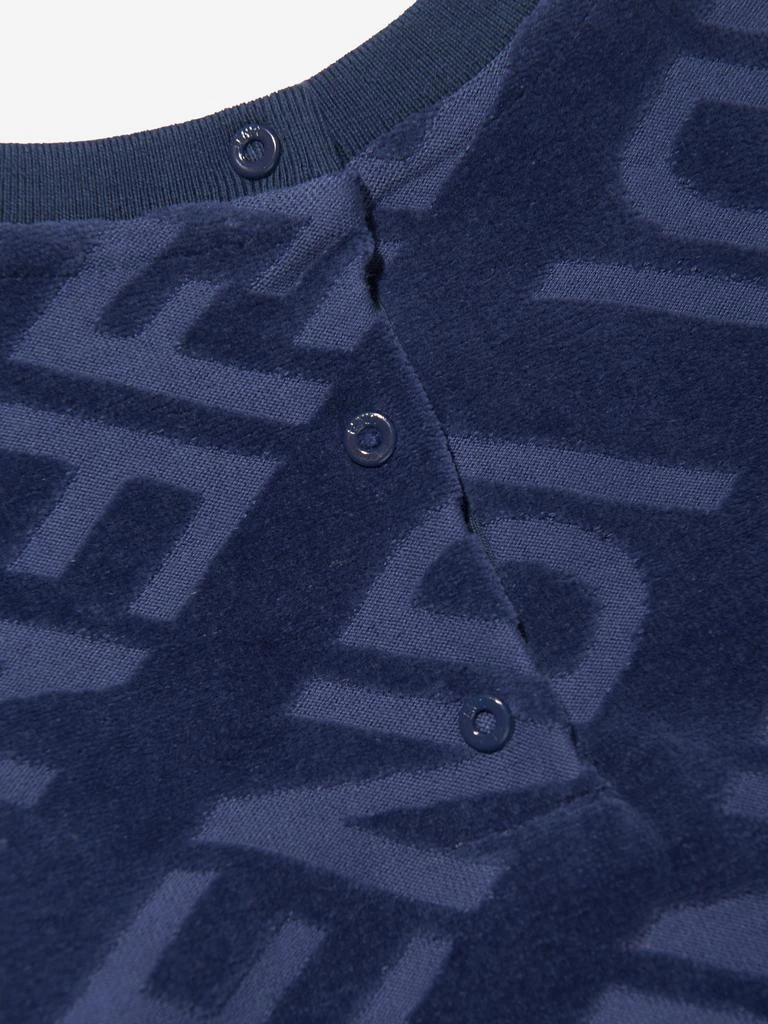 商品Fendi|Baby Boys Logo Sweatshirt in Blue,价格¥3094,第4张图片详细描述