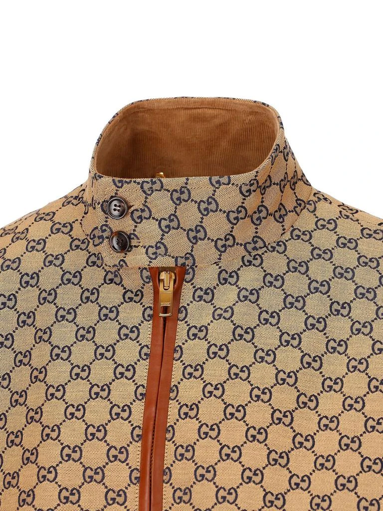 商品Gucci|Gucci GG Zipped Bomber Jacket,价格¥13255,第4张图片详细描述