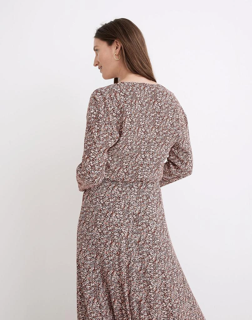 商品Madewell|Tie-Front Wrap Top in Cottage Garden,价格¥477,第3张图片详细描述