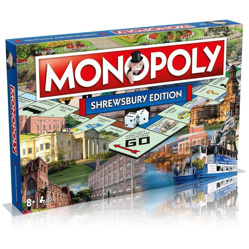 商品The Hut|Monopoly Board Game - Shrewsbury Edition,价格¥284,第1张图片