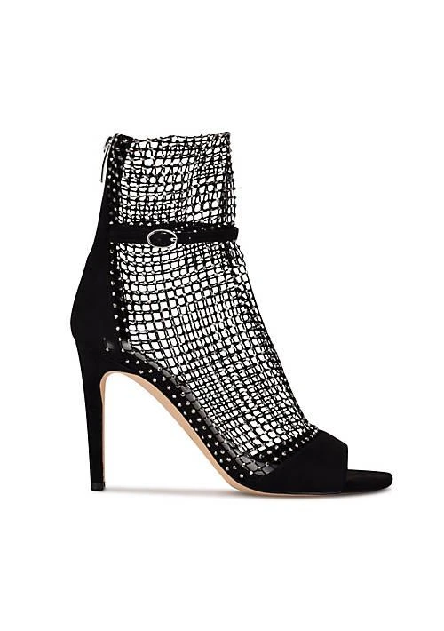 商品Nine West|West Imery Mesh Peep Toe Booties,价格¥653,第2张图片详细描述