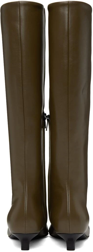 商品Totême|Brown 'The Slim' Boots,价格¥7749,第2张图片详细描述
