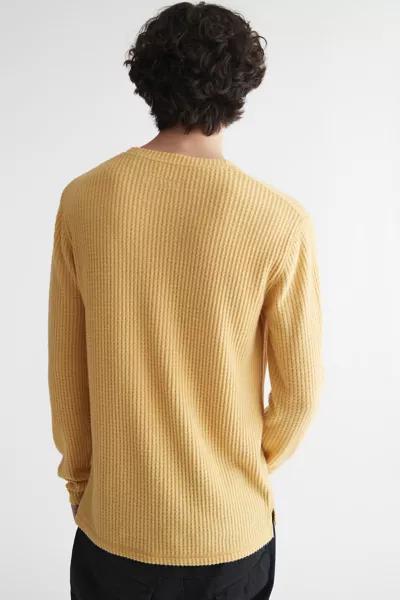 Standard Cloth Mateo Waffle Knit Long Sleeve Tee商品第3张图片规格展示