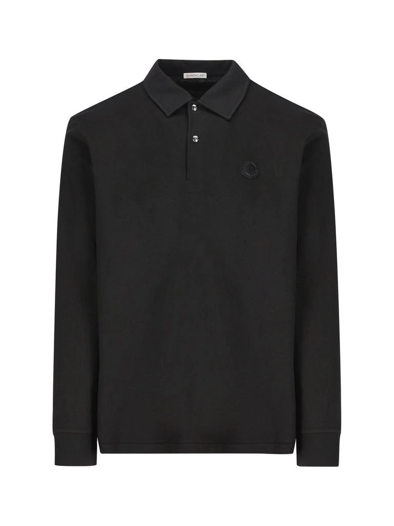 商品Moncler|Moncler Logo Patch Polo Shirt,价格¥1829,第1张图片