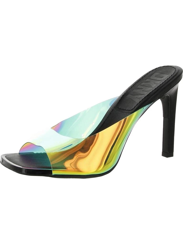 商品DKNY|Anya Womens Iridescent Slip On Mule Sandals,价格¥251-¥347,第1张图片