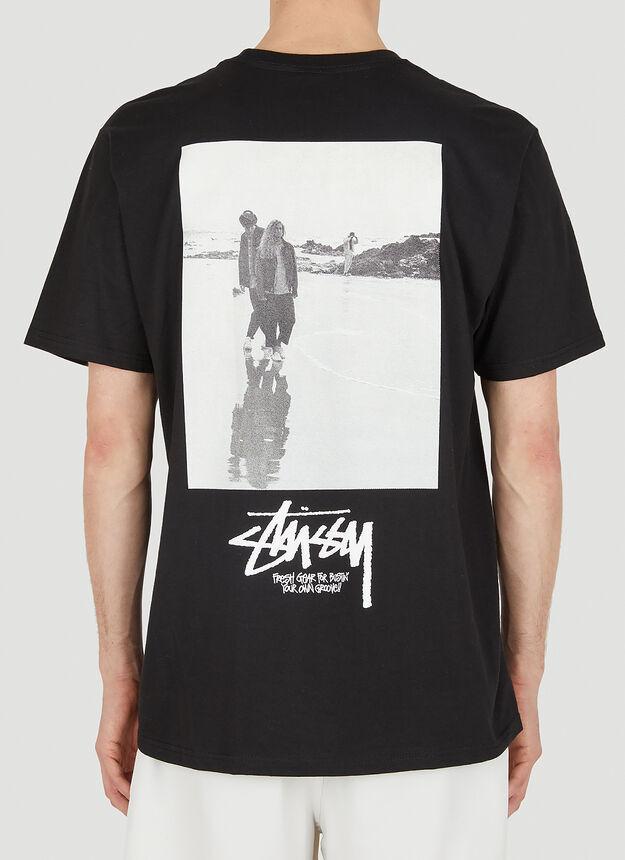 商品STUSSY|Low Tide T-Shirt in Black,价格¥299,第7张图片详细描述