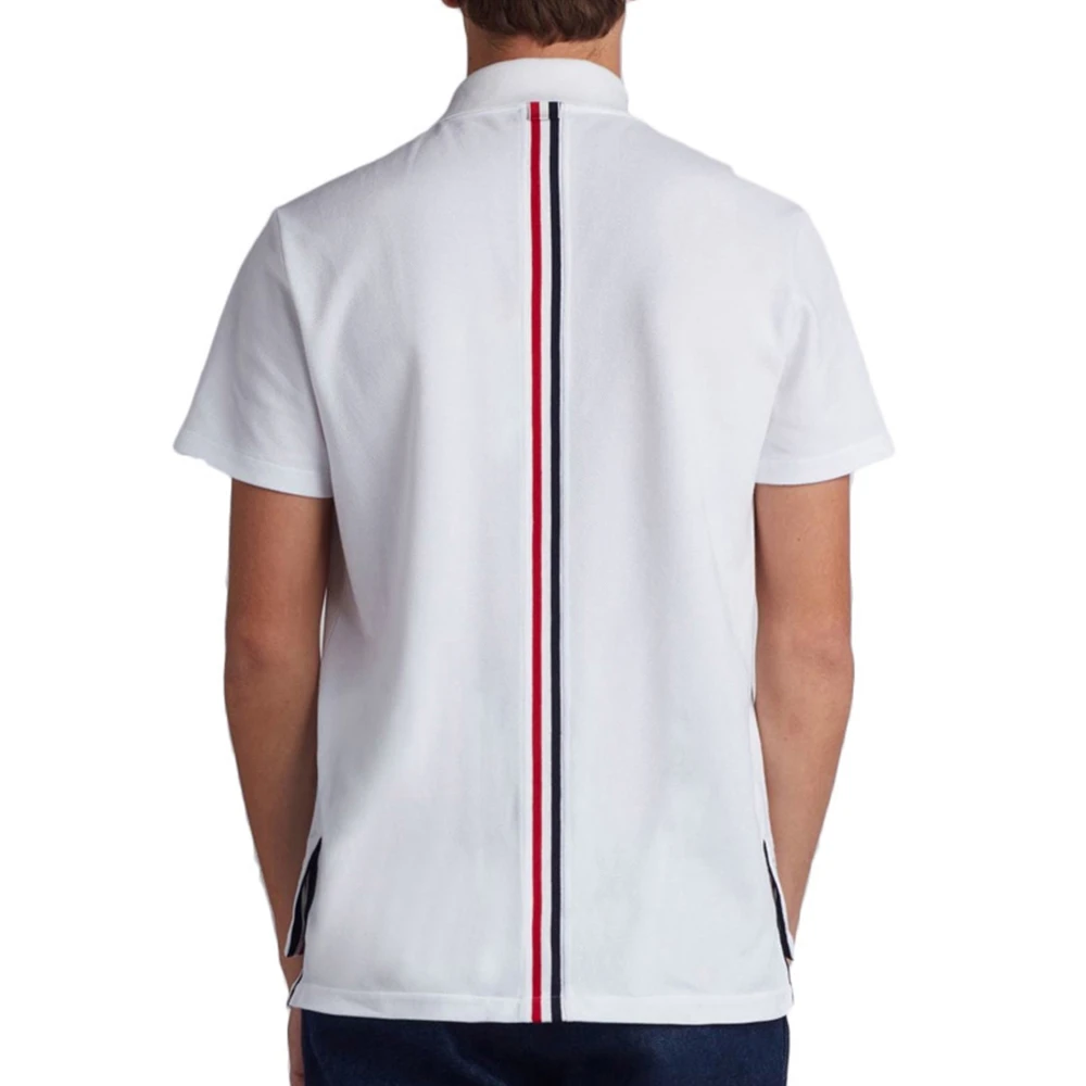 THOM BROWNE 白色男士POLO衫 MJP042A-00050-100 商品