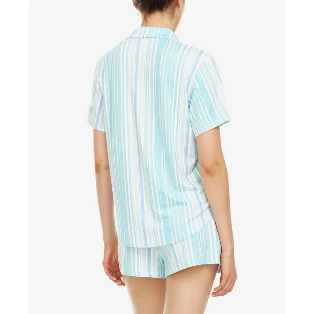 商品Flora Nikrooz|Women's Tammy Notch Top and Shorts 2 Piece Set,价格¥215,第5张图片详细描述