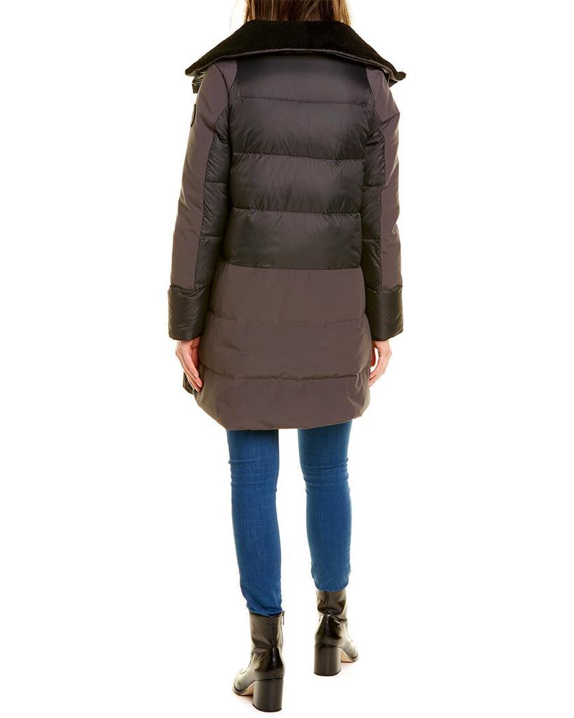 商品Canada Goose|Canada Goose Altona Black Label Leather-Trim Down Parka,价格¥7103,第4张图片详细描述