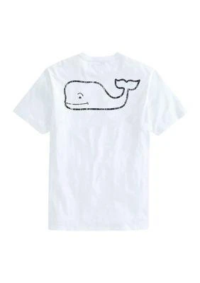 商品Vineyard Vines|Vines Mens Vintage Whale Short Sleeve Pocket T Shirt,价格¥337,第1张图片