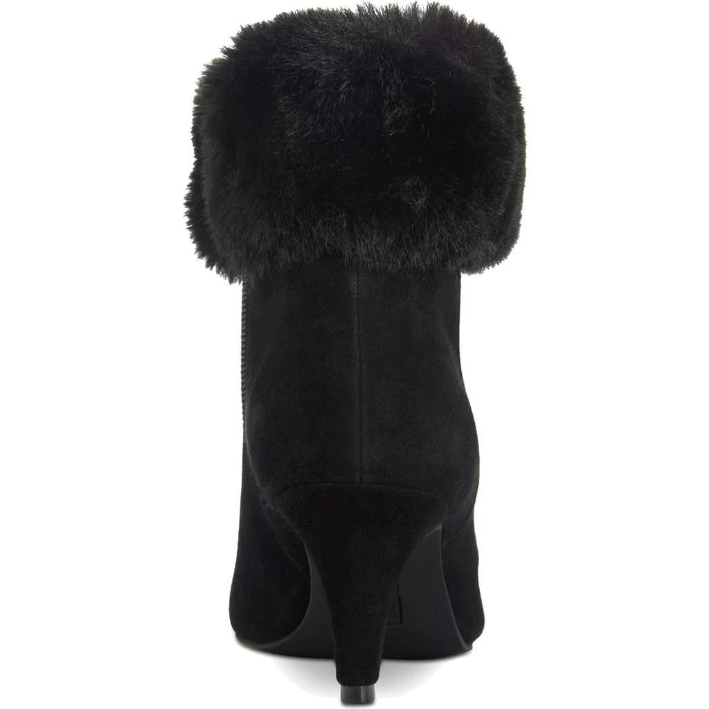 商品Alfani|Alfani Womens Hansonn Faux Fur Faux Fur Trim Booties,价格¥85,第3张图片详细描述