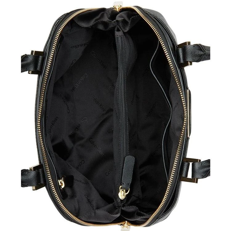 商品Calvin Klein|Connie Medium Satchel,价格¥681,第5张图片详细描述