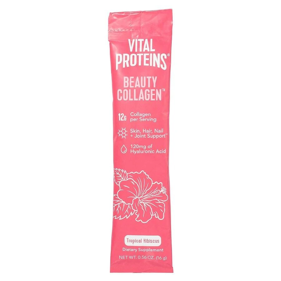 商品Vital Proteins|Beauty Collagen Tropical Hibiscus Packet,价格¥25,第1张图片