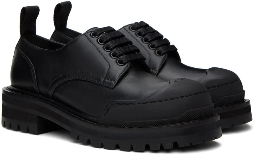 商品Marni|Black Dada Army Derbys,价格¥2937,第4张图片详细描述