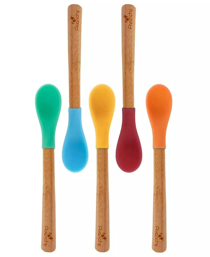 商品Avanchy|Baby Boys and Girls Bamboo Feeding Spoon Set,价格¥158,第1张图片