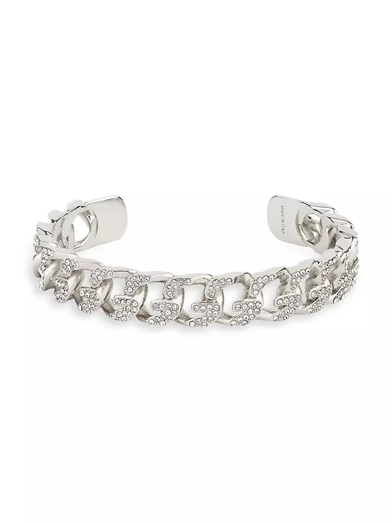 商品Givenchy|G Chain Bracelet In Metal With Crystals,价格¥4198,第1张图片