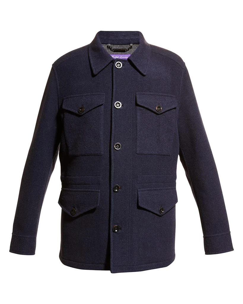 商品Ralph Lauren|Men's Mapleton Merino Wool Jacket,价格¥9793,第2张图片详细描述