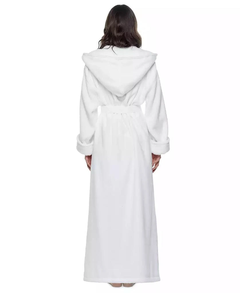 商品ARUS|Women's Ankle Length Hooded Low Twist Soft Turkish Cotton Bathrobe,价格¥835,第3张图片详细描述