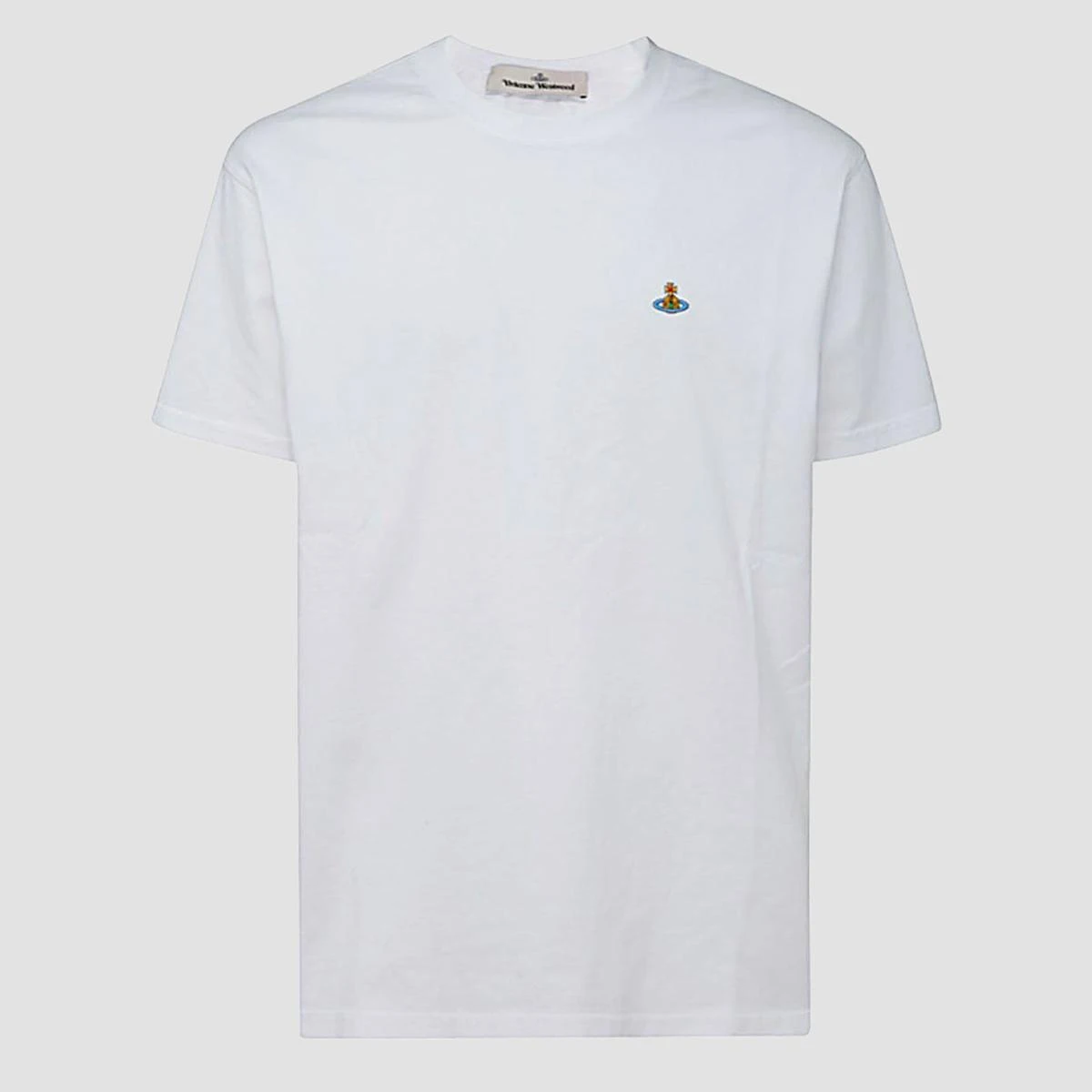 商品【商品预售7天】 Vivienne Westwood|Vivienne Westwood 男士T恤 3G010013J001MA401 白色,价格¥919,第6张图片详细描述