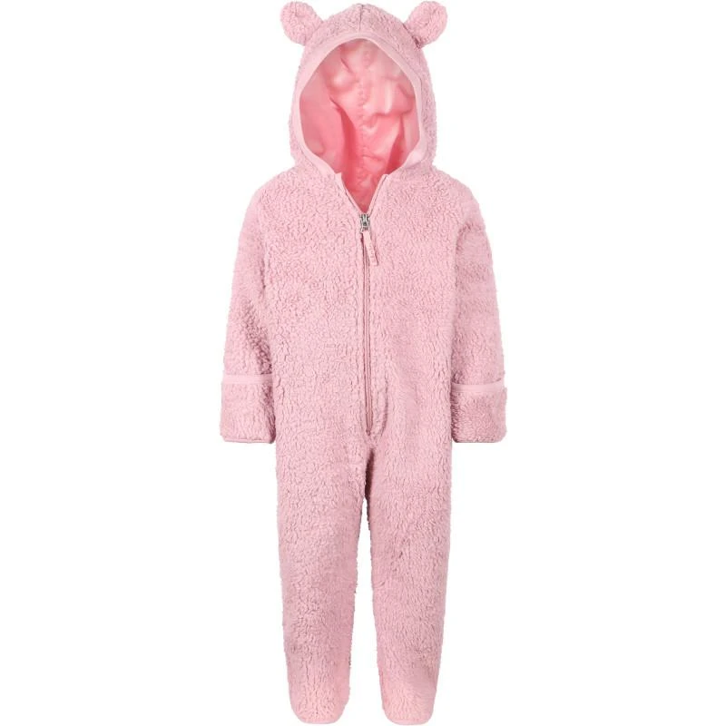 商品MOLO|Fuzzy bear hood pramsuit in lilac,价格¥819,第1张图片