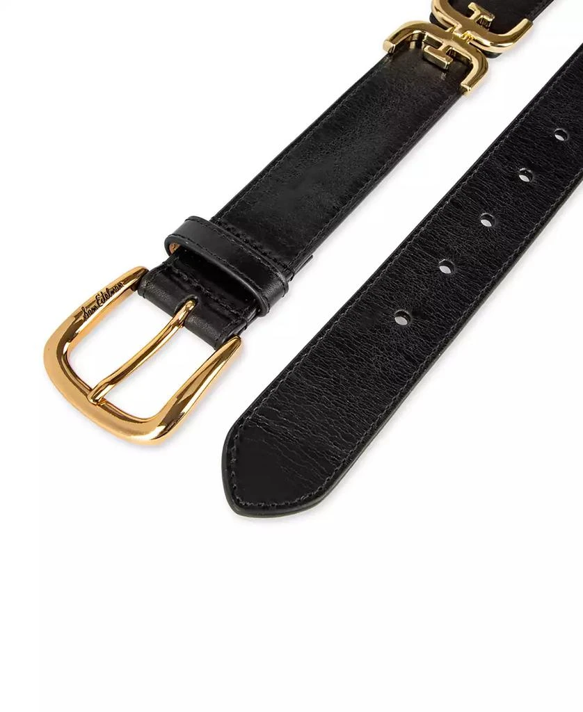 商品Sam Edelman|Women's Double-E Hip Links Leather Belt,价格¥452,第3张图片详细描述