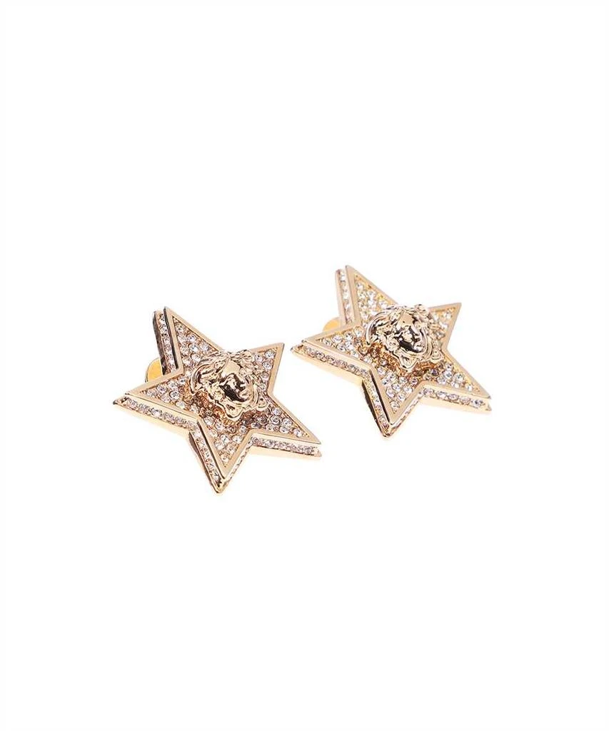 商品Versace|Versace medusa star crystal-embellished stud earrings,价格¥4667,第3张图片详细描述