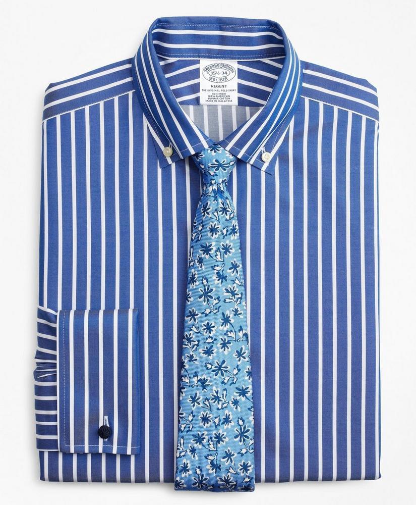 商品Brooks Brothers|Regent Regular-Fit Dress Shirt, Non-Iron Bengal Stripe,价格¥373,第1张图片