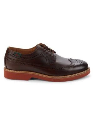 商品G.H. Bass|Blake Leather Wingtip Brogues,价格¥517,第1张图片