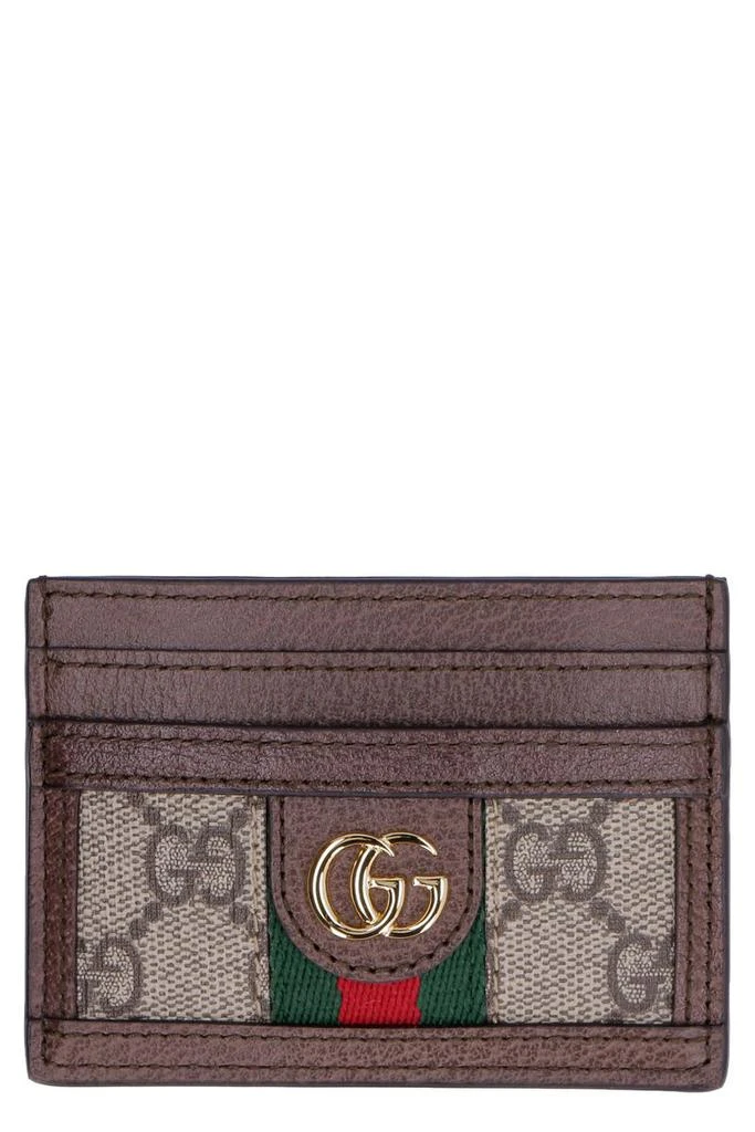 商品Gucci|Gucci Ophidia Gg Supreme Fabric Card Holder,价格¥2184,第1张图片