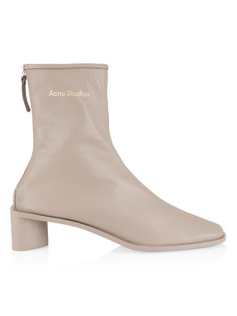 商品Acne Studios|Bertine Leather Ankle Boots,价格¥4650,第1张图片