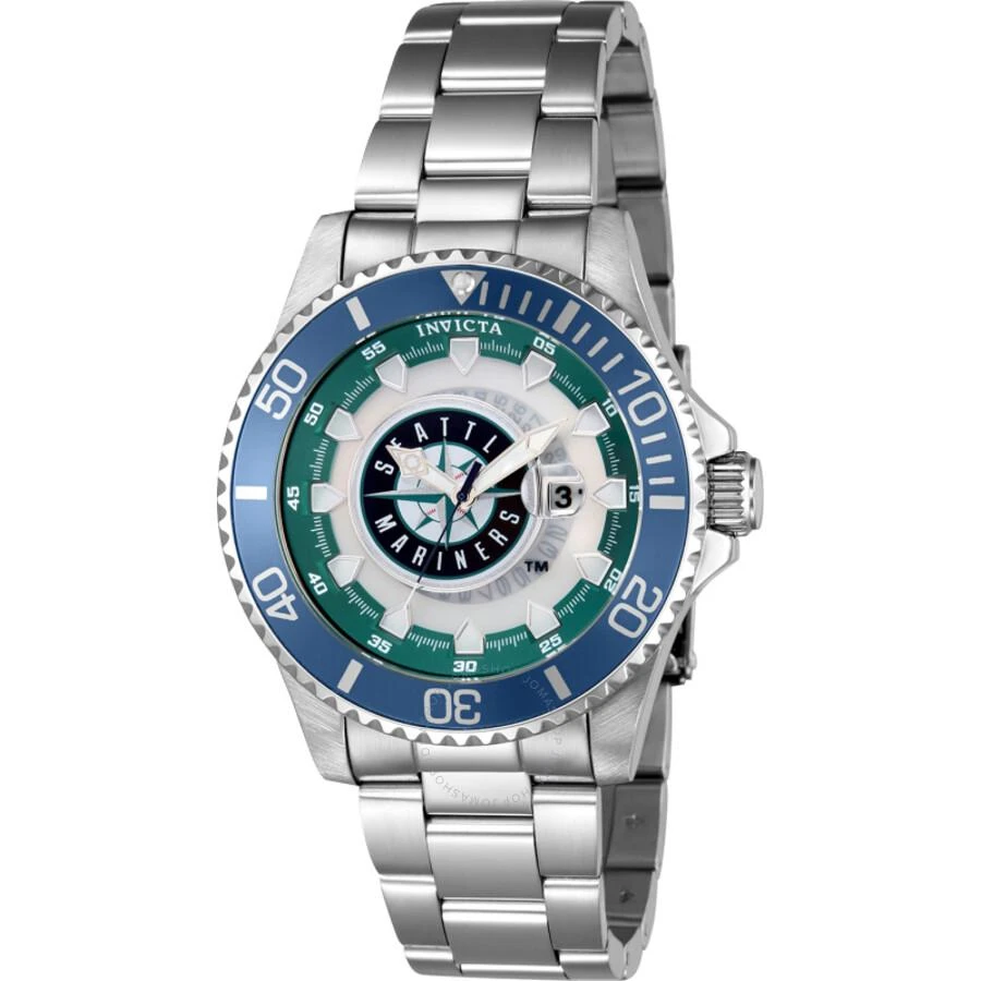 商品Invicta|MLB Seattle Mariners Quartz Men's Watch 43478,价格¥429,第1张图片