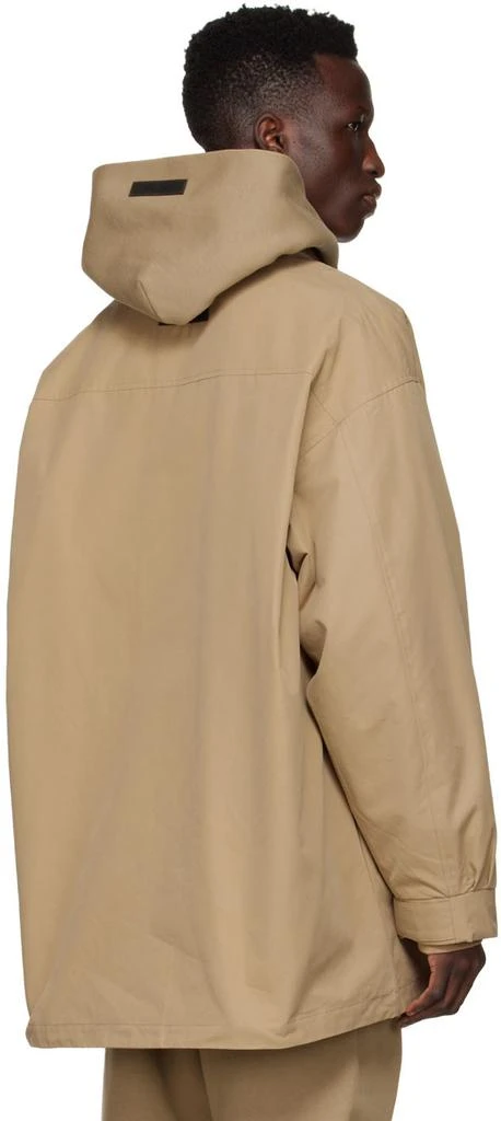 商品Essentials|Tan Cotton Jacket,价格¥788,第3张图片详细描述