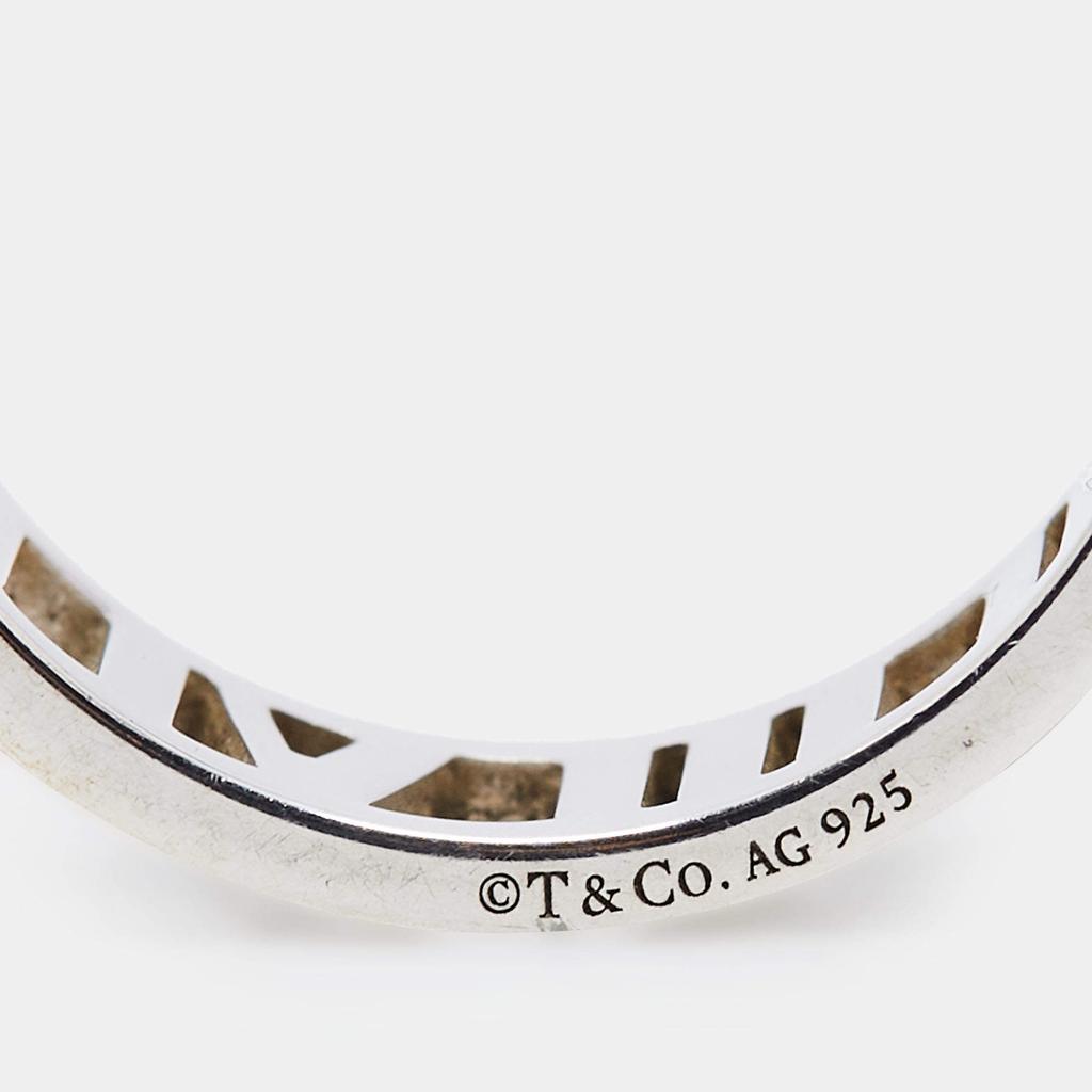 Tiffany & Co. Atlas Silver Open Band Ring Size 58商品第6张图片规格展示