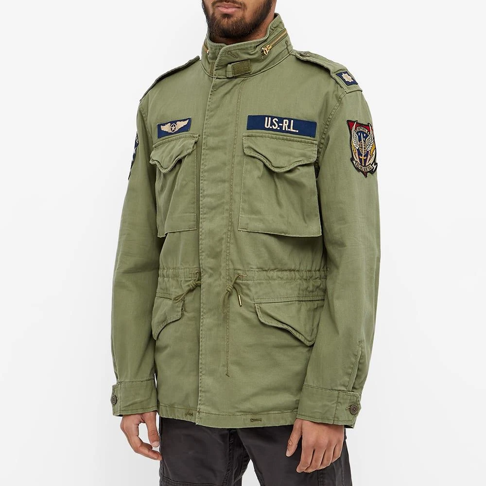 商品Ralph Lauren|Polo Ralph Lauren Military M65 Patched Jacket,价格¥1585,第5张图片详细描述