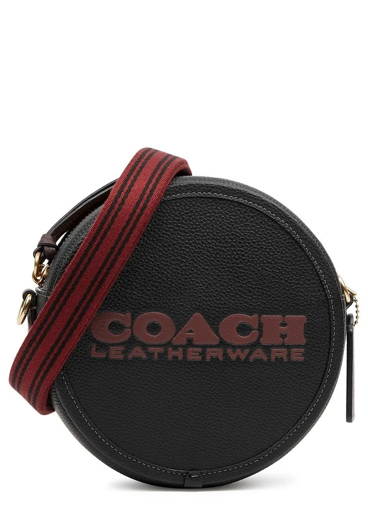 商品Coach|Kia black leather cross-body bag,价格¥1216,第1张图片