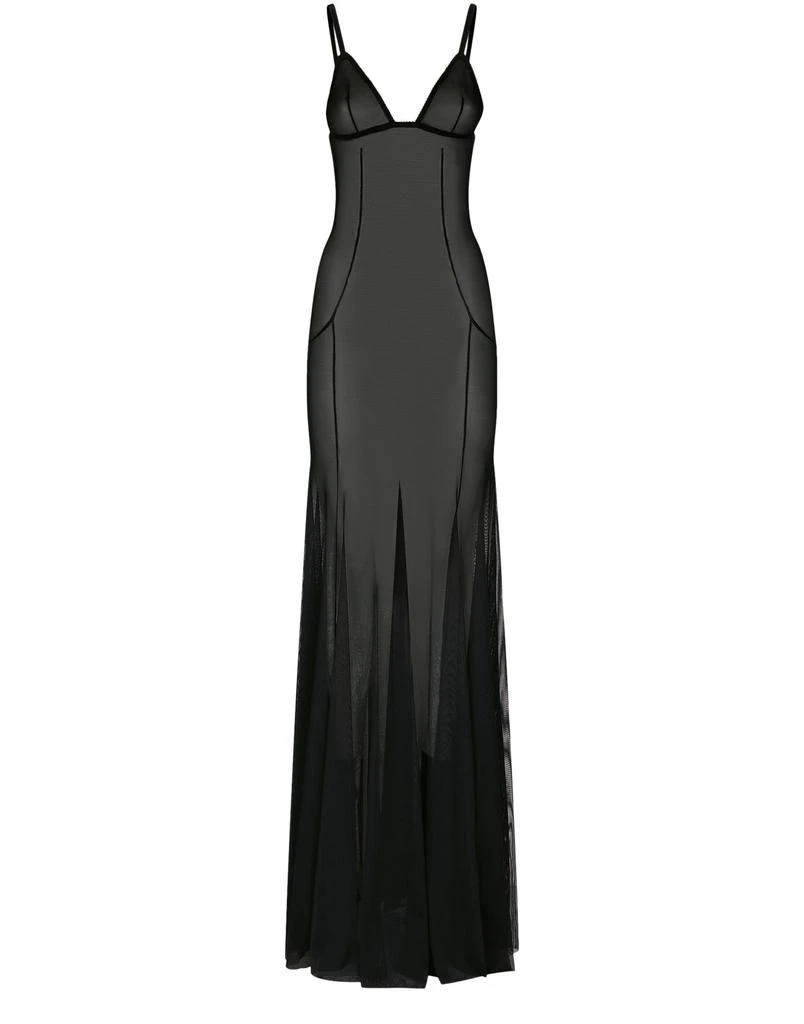 商品Dolce & Gabbana|带薄纱衬裙长款连衣裙,价格¥25322,第1张图片