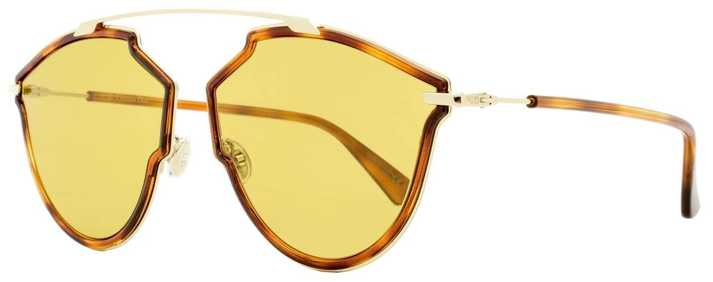 商品Dior|Dior Women's Butterfly Sunglasses SoRealRise 06J70 Gold/Havana 58mm,价格¥1159,第1张图片
