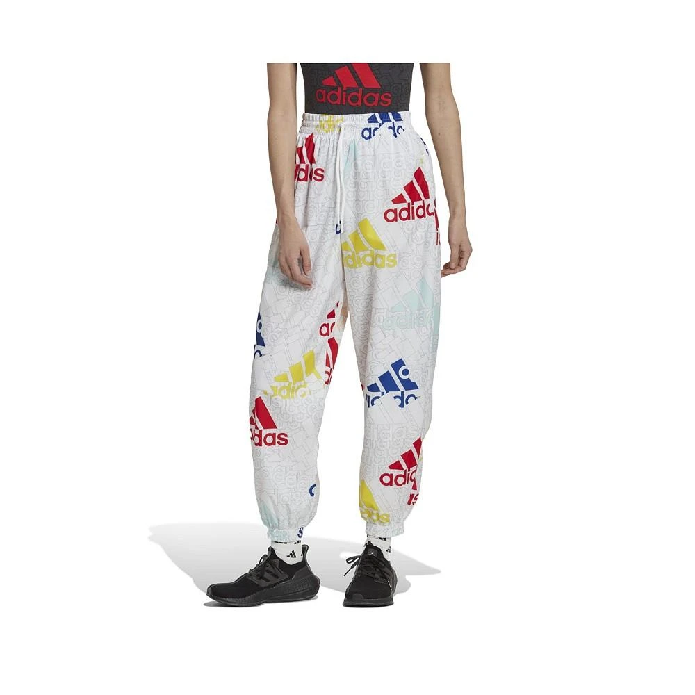 商品Adidas|Women's Essentials Multi-Colored Loose Fit Woven Pants,价格¥551,第1张图片