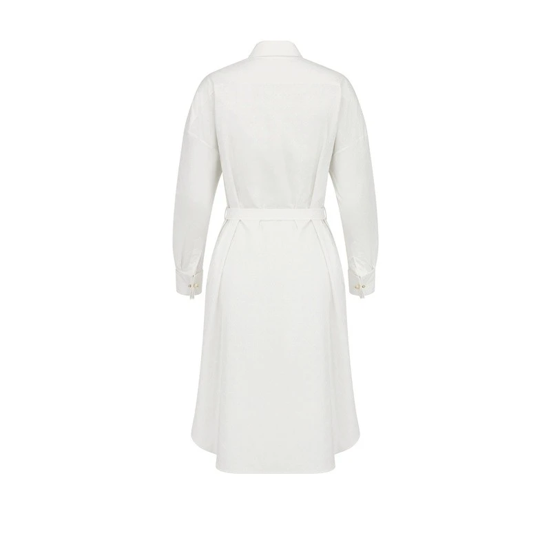 商品Dior|Dior 迪奥 女士白色棉质连衣裙,价格¥22770,第4张图片详细描述
