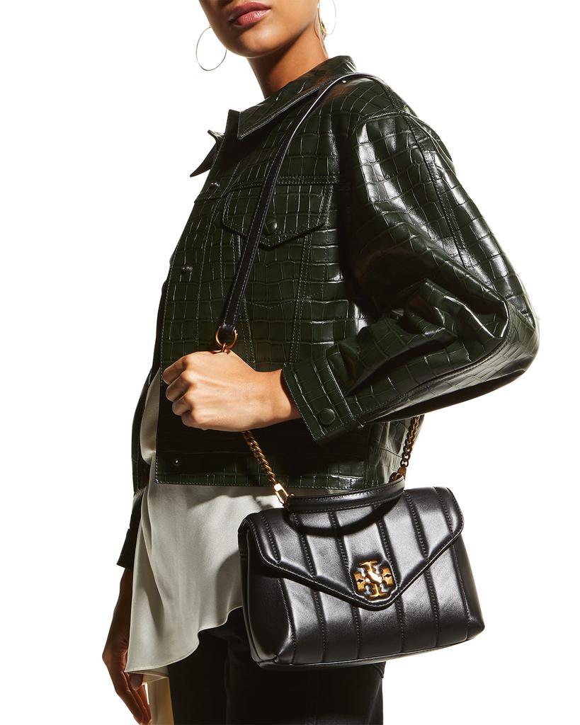 商品Tory Burch|Kira Small Quilted Top-Handle Satchel Bag,价格¥3545,第4张图片详细描述